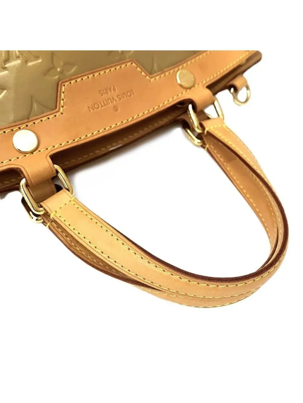 Louis Vuitton Blair MM Vernis Handbag Patent Leather